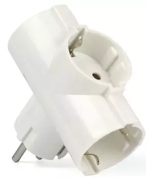 Разветвитель SmartBuy SBE-16-A03-3z блок на 3 гнезда с заземлением круглый 16А 250B (1/100)