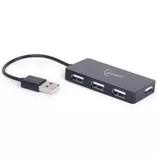 Разветвитель USB 2.0 Gembird UHB-U2P4-03 , 4 порта, блистер
