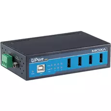 Разветвитель USB 2.0 MOXA UPort 404-T w/o Adapter 4-портовый USB-хаб в металлическом корпусе