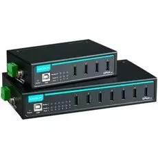 Разветвитель USB 2.0 MOXA UPort 407 7-портовый USB-хаб в металлическом корпусе