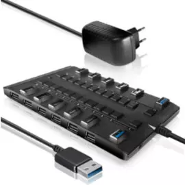 Разветвитель USB 3.0 Ginzzu GR-328UAB