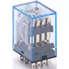Реле DEKraft 23225DEK ПР-102 промежуточное 4 конт. с инд. LED 5А 220В AC