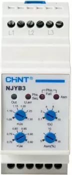 Реле контроля фаз CHINT 636025 NJYB3-15 AC 220В
