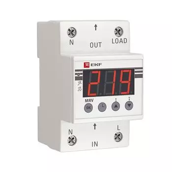 Реле напряжения EKF MRV-50A с дисплеем