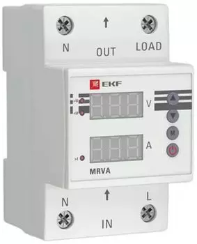 Реле напряжения EKF MRVA-32A с дисплеем