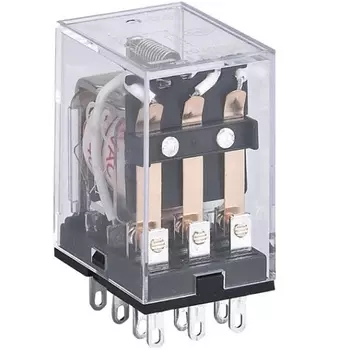 Реле промежуточное CHINT 285127 JZX-22F/2Z PLU 2 конт. 5А 220В AC