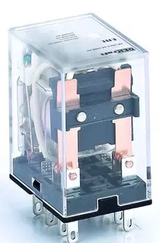 Реле промежуточное DEKraft 23848DEK 2 конт. с LED инд. 5А 220В DC ПР-102