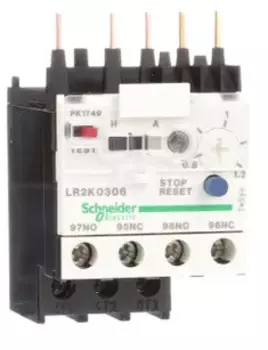 Реле Schneider Electric LR2K0306 перегрузки 3P 0,8-1,2