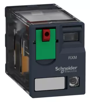Реле Schneider Electric RXM4GB2P7 промежуточное Мини 4ПК,светодиод, слаботочные контакты, 230V пер ток