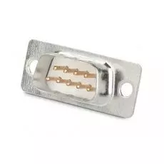 Разъем Hyperline CON-DSUB9-F-SLD D-SUB, 9 контактов, мама (female), под пайку