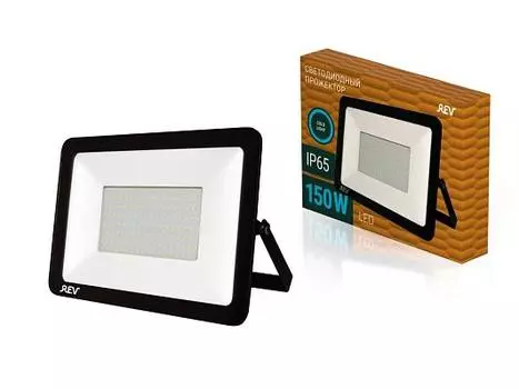 Прожектор светодиодный REV Ultra Slim Profi, 150Вт, 12750лм, 6500K, IP65, черный (32306 8)