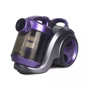 Пылесос Blackton VC1808C 1.8 кВт, 3 л, 4.5 м, черный/фиолетовый