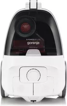 Пылесос Gorenje VC2101GALWCY 2100Вт, 3.3л, 6м, черный/белый