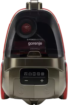 Пылесос Gorenje VC2303GAPRACY 2.3 кВт, 3.3 л, 7 м, серый/красный