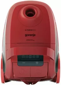 Пылесос Gorenje VC2321GPRRCY 2300Вт, 3л, 8м, красный (VC2321GPRRCY)