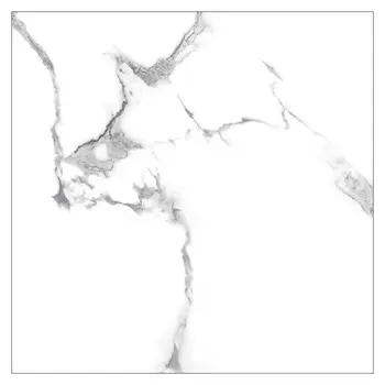 керамогранит 60x60 Statuario Crown белый