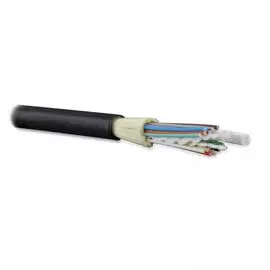 Кабель волоконно-оптический 50/125, 24 волокна Hyperline FO-FD-IN/OUT-50-24-LSZH-BK