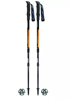 Телескопические палки с антишоком Masters SHERPA ANTISHOCK CSS, TREKKING RECREATIONAL СЕРИЯ AluTech 7075, 18-16-14, 252 гр/шт., 01S2519