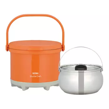 Термокастрюля Thermos RPE-3000 SS (3 литра) (+ Антисептик-спрей для рук в подарок!)