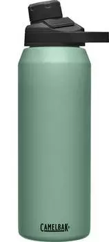Термокружка CamelBak Chute (1 литр), зеленая (+ Антисептик-спрей для рук в подарок!)