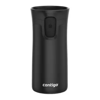 Термокружка Contigo Pinnacle (0,3 литра), черная (+ Антисептик-спрей для рук в подарок!)