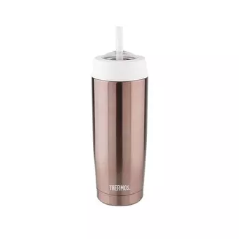 Термокружка Thermos TS4030P (0,47 литра), коричневая (+ Антисептик-спрей для рук в подарок!)