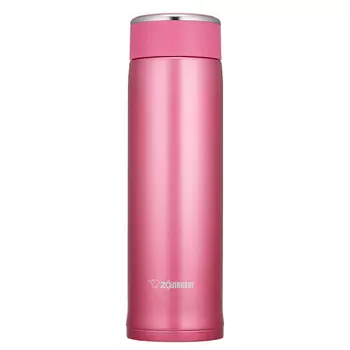 Термокружка Zojirushi SM-LB (0,48 литра), розовая (+ Антисептик-спрей для рук в подарок!)