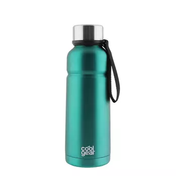 Термос Coolgear Cayambe (0,5 литра), бирюзовый (+ Антисептик-спрей для рук в подарок!)