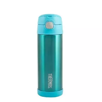Термос детский Thermos F4023UP Stainless Steel (0,47 литра), мятный (+ Антисептик-спрей для рук в подарок!)