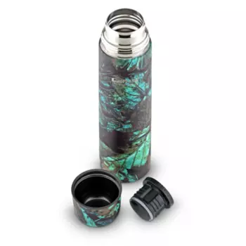 Термос LaPlaya Thermo Bottle Forest (1 литр), зеленый (+ Антисептик-спрей для рук в подарок!)
