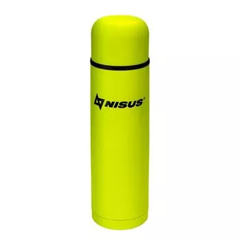 Термос (N.TM-045-L) 1000ML лайм Nisus (+ Антисептик-спрей для рук в подарок!)