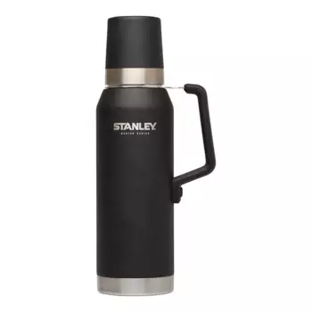 Термос Stanley Master 1,3 L черный (+ Антисептик-спрей для рук в подарок!)