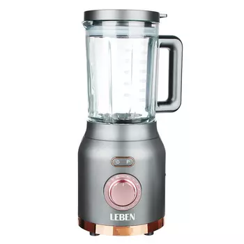 LEBEN Блендер-стакан 1200Вт, 1,8л, 3 скорости, стекло 269-026