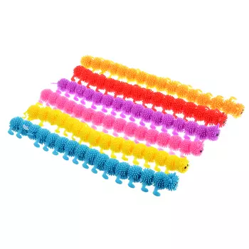 LASTIKS Гусеница резиновая 24см, TPR, 2х24х3,5см, 3-6 цветов
