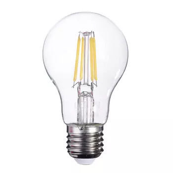 LEBEN Лампа филаментная A60, 5W, E27, 400 lm, 4000 K