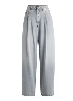 Джинсы женские C_Slouchy Pleated BOSS