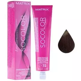 3n matrix socolor.beauty, крем-краска перманентная, темный шатен 90 мл