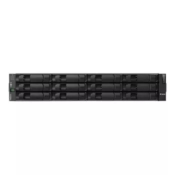 Полка расширения Lenovo ThinkSystem DE120S, 12x3.5" SAS HS, 4хSAS 12Gb/s, 2x913W, 2U (7Y63A000WW)