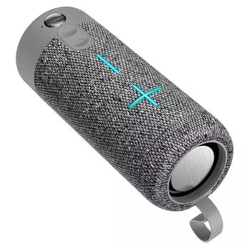 Портативная акустика Borofone BR19 Euphony, 10 Вт, FM, AUX, USB, microSD, Bluetooth, серый (6974443382006)