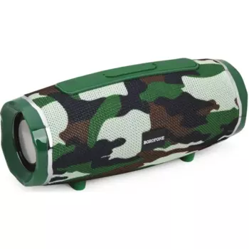 Портативная акустика Borofone BR3 Rich sound, 10 Вт, FM, AUX, USB, microSD, Bluetooth, камуфляж (6931474715616)