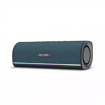 Портативная акустика BQ PBS2001, 7 Вт, FM, AUX, USB, microSD, Bluetooth, подсветка, синий