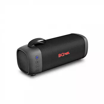 Портативная акустика BQ PBS2002, 5 Вт, FM, AUX, USB, Bluetooth, подсветка, черный