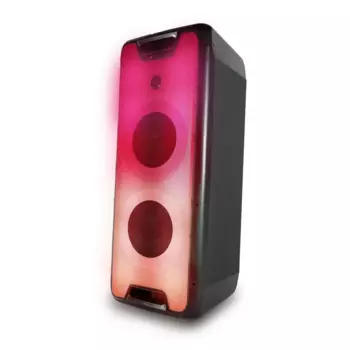 Портативная акустика Gemini GLS-880, 100 Вт, FM, AUX, USB, Bluetooth, подсветка, черный (GLS-880)