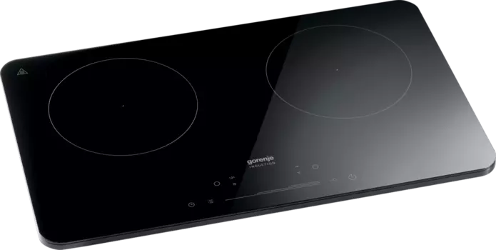 Плита компактная электрическая Gorenje ICE3500DP, стеклокерамика, индукционная, 3500Вт, конфорок - 2шт., черный (629665)