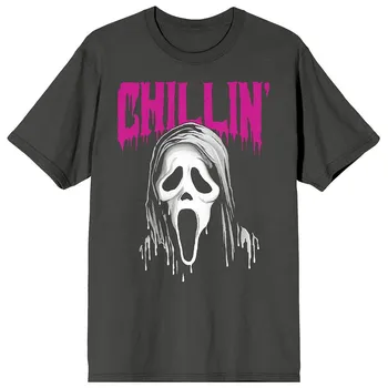 Мужская футболка Ghostface Chillin Licensed Character, серый