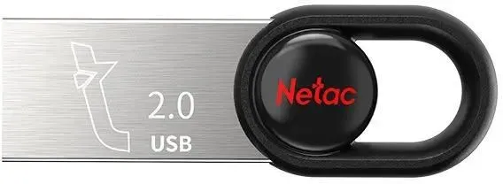 Флешка 16Gb USB 2.0 Netac UM2, черный (NT03UM2N-016G-20BK)