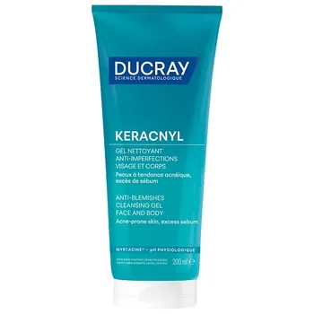 DUCRAY Очищающий гель для лица и тела Keracnyl