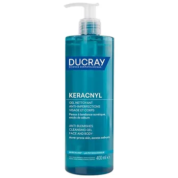DUCRAY Очищающий гель для лица и тела Keracnyl