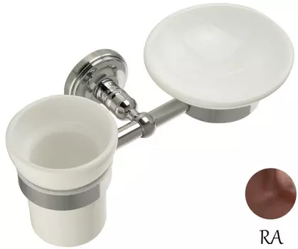 Стакан с мыльницей Migliore Mirella ML.MRL-M066.RA