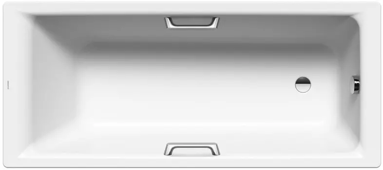 Стальная ванна 170х75 см Kaldewei Puro Star 654 с покрытием Easy-Clean